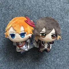 原神：【鍾離・タルタリヤ】ちびぐるみ ⑥