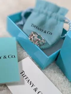 Tiffany ティファニー 13号 ラビングハート シルバー925 付属品付き