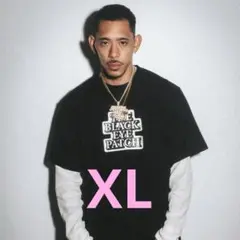 Black Eye Patch OG Label Tee "Black" XL