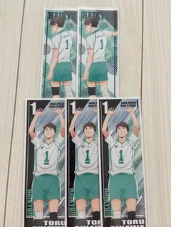 ハイキュー!!ロングステッカー 4枚セット
