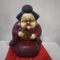 お福さん置物