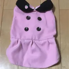 未使用☆ワンコ服☆犬服☆いちごちゃんコート