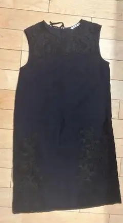 Vivienne Tam　中古　美品　レース　ノースリーブ OP 黒　M