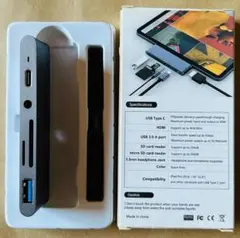 【現品限りの大特価❣❣❣】6in1 USBハブ　iPad Pro用