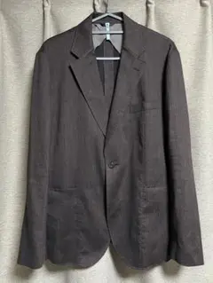美品 LANVIN COLLECTIONブラウン系テーラードジャケット50サイズ