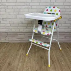 *美品*西松屋 ハイチェア ベビーチェア 折りたたみ テーブル付き