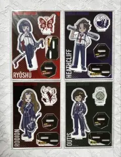 リンバスカンパニー　DMMスクラッチくじ　れとぽぷ　4種セット　①