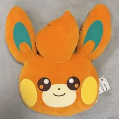 【新品】顔型ぬいぐるみクッション　パモ　ポケモン