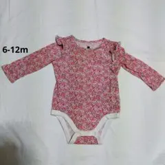 BabyGAP 前開きロンパース 70cm 女の子 6‐12m