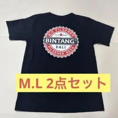 【美品】BALI BINTANG ブラック Tシャツ 2点セット