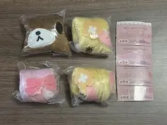 シュガバニーズ ふわふわ巾着 4個セット