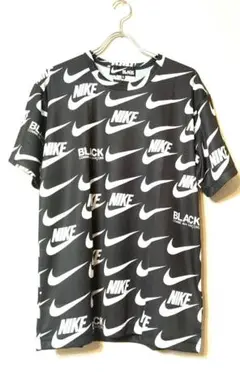 新品未使用BLACKコムデギャルソンNIKEブラックナイキロゴ Tシャツ XL