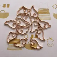 天使の羽チャーム.ゴールド