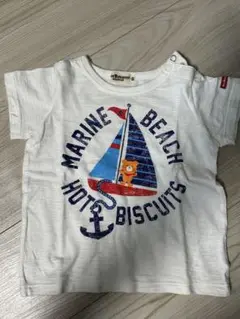 Hot Biscuits マリンボートTシャツ 80