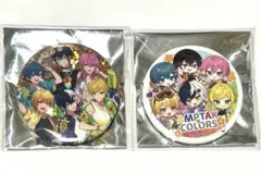 ①AMPTAKxCOLORS ランダム缶バッジ 全員集合 等身×1 デフォ×1