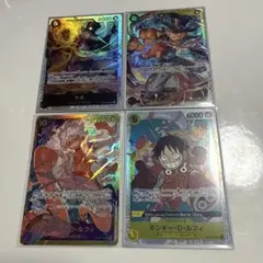 ワンピースカード ルフィ サボ sr sec