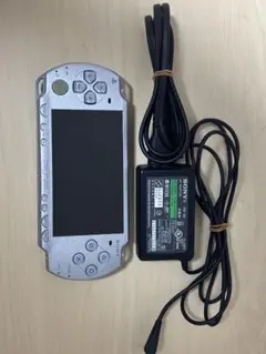 SONY PSP2000 本体 シルバー ACアダプター付き 訳あり