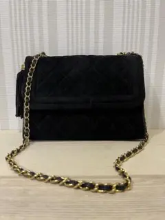 CHANEL チェーンウォレット ツイード