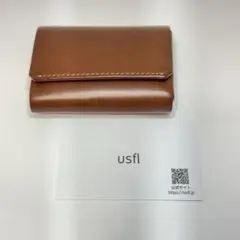 usfl 小さくて使いやすい財布 mini S ブラウン