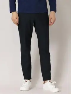 【m.f. editorial】裏起毛ハイパーストレッチスリムパンツ