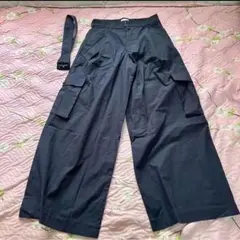 Dries Van Noten 24ss belted cargo pants