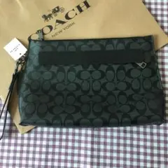 ＜COACH＞コーチバッグ クラッチバッグ セカンドバッグ メンズ F29508