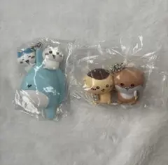 ちいかわ　水族館　ハチワレ　くりまんじゅう　キーホルダー　まんぼう　カワウソ