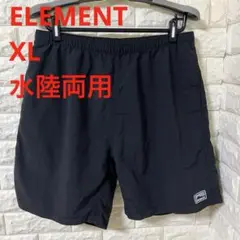 ELEMENT エレメント ショートパンツ サーフパンツ 水陸両用 撥水 黒