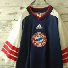 超希少☆英国製 アディダス バイエルンミュンヘン トレーニングシャツ 97/99
