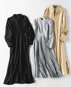 【極美品】mame kurogouchi 21aw ウールジョーゼットワンピース