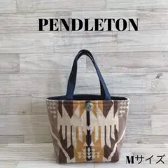 20599 ペンドルトン　リメイク　トートバッグ　M　キャンプやお出かけに♡