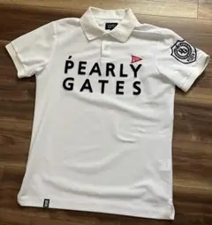 PEARLY GATES 30周年記念ポロシャツ サイズ4 ホワイト