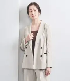 UNITED ARROWS ECLISSE ダブル テーラード ジャケット 38