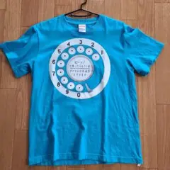 送料無料☆昭和レトロなTシャツ 黒電話風プリント