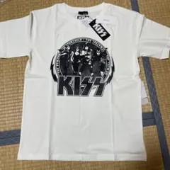 KISS プリントTシャツ ホワイト Re:EDIT Mサイズ
