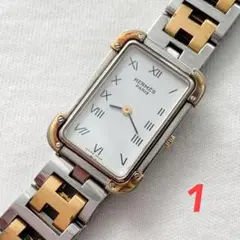 稼働品!エルメス♦︎クロアジュール♦︎レディース腕時計