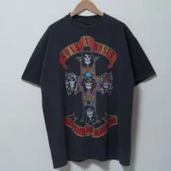 ガンズアンドローゼズ Tシャツ XL ブラック B644 GUNS