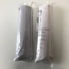 niftycolors ピーチドロップ 55cm 2本 UV 折りたたみ 傘