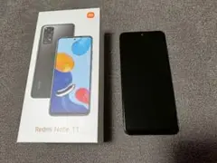 美品Redmi Note11 レドミノート11 　グラファイトグレー