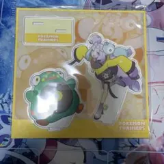 アクリルスタンド　ポケモントレーナーズ　ナンジャモ＆ハラバリー