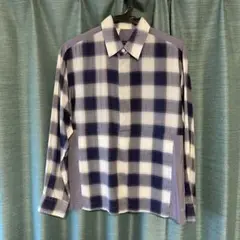 エヌハリ チェックシャツ