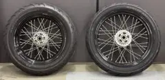 skhm ハーレーFLTRUSE CVO純正17インチ　　タイヤ&ホイール 2025年最新】Harley-Davidson リム径：17インチ ホイールの人気