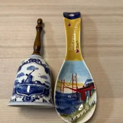 サンフランシスコ風景スプーンとベルセット