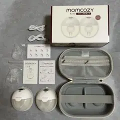 momcozy M5 ハンズフリー搾乳器 2台 ケース付き 軽量