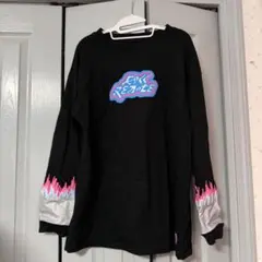 killremote 発砲プリント ロングTシャツ