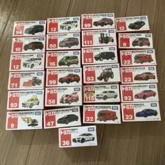 トミカ　新品未開封25台！