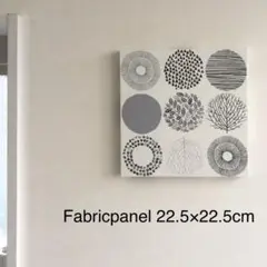 ファブリックパネル　ポタニカルドット② 22.5cm
