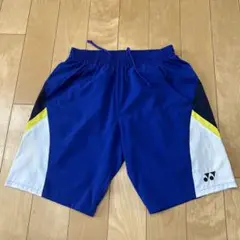 ヨネックス　YONEX ハーフパンツ　青色　メンズ　Mサイズ