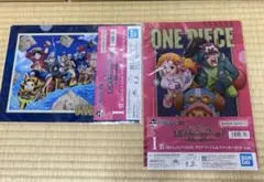【I賞】1番くじワンピース未来島エッグヘッド クリアファイル＆ステッカー2点