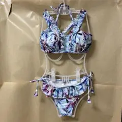 【ナックルマーケットセカンドストーリー】ホルターネック 紐パンビキニ 9M
